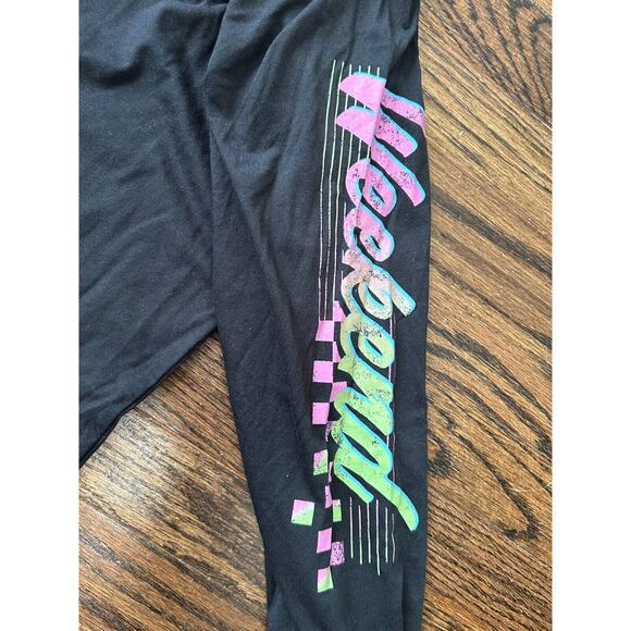 Chubbies The Airborne Tee Shirt Mens XL Black Long Sleeve Weekend Print NWT - Picture 5 of 8